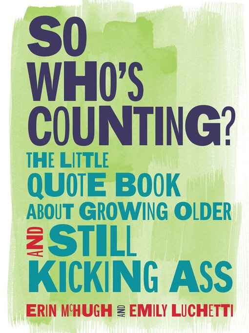 Title details for So Who's Counting? by Erin McHugh - Available